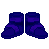 Blue Sandals