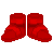 Red Sandals
