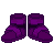 Purple Sandals