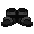 Dark Sandals